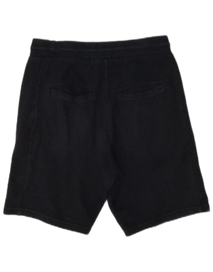 Zara Hombre Pantalones Cortos Sport Medio Azul Marino Algodón