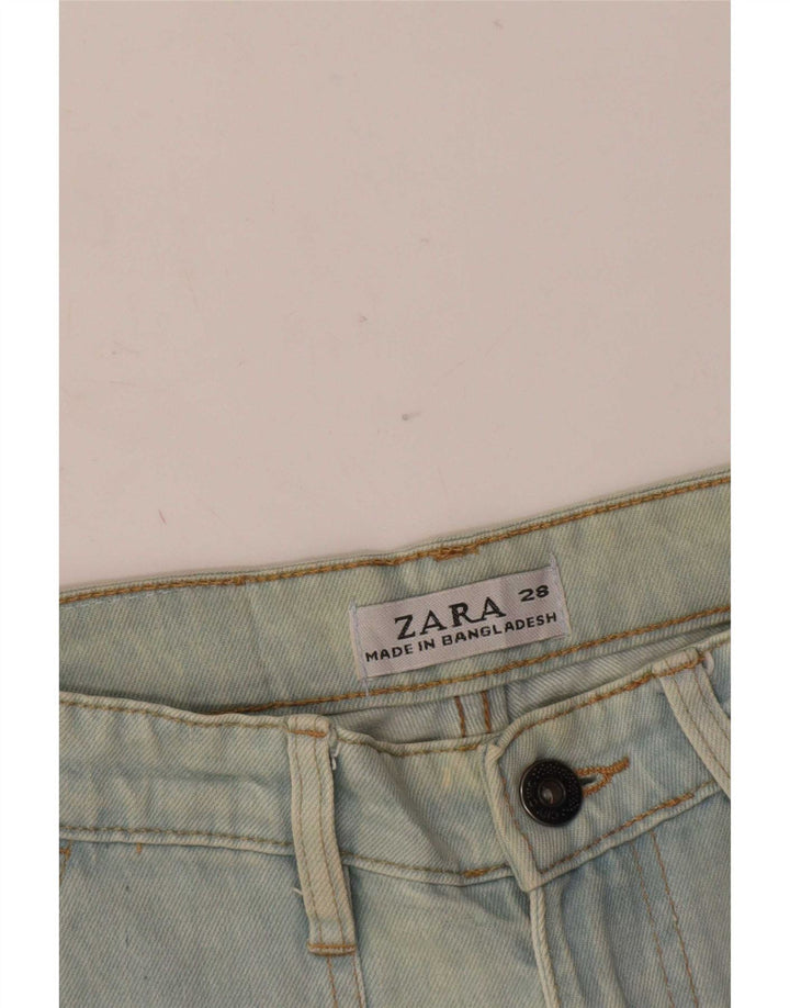 Zara Hombre Vaqueros Cargo Sueltos W28 L27 Azul