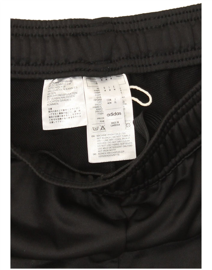Pantalón De Chándal Adidas Hombre Mediano Negro Colorblock Poliéster