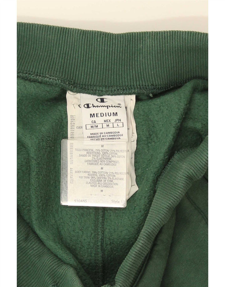 Champion Pantalones De Chándal Joggers De Algodón Verde Medio