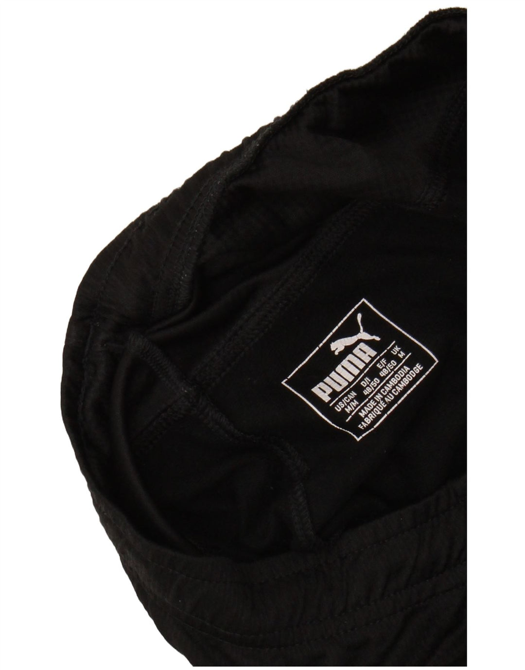 PUMA Pantalones de chándal con estampado gráfico Medium Black para hombre