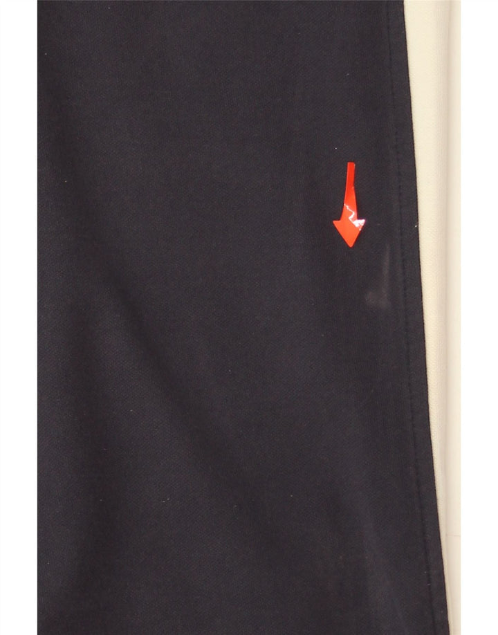 PUMA Womens Tracksuit Trousers UK 12 Medium  Navy Blue Colourblock Vintage Puma and Second-Hand Puma from Messina Hembry 
