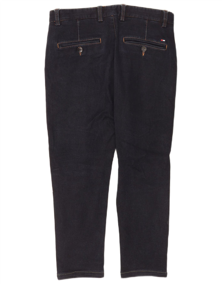 Tommy Hilfiger Vaqueros Capri para Hombre W34 L22 Azul Marino
