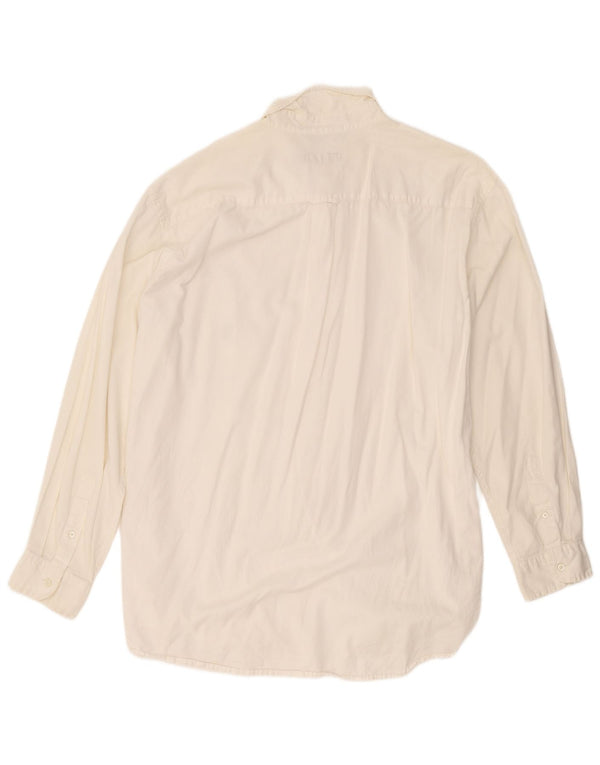 Camisa Nautica Hombre XL Algodón Blanco