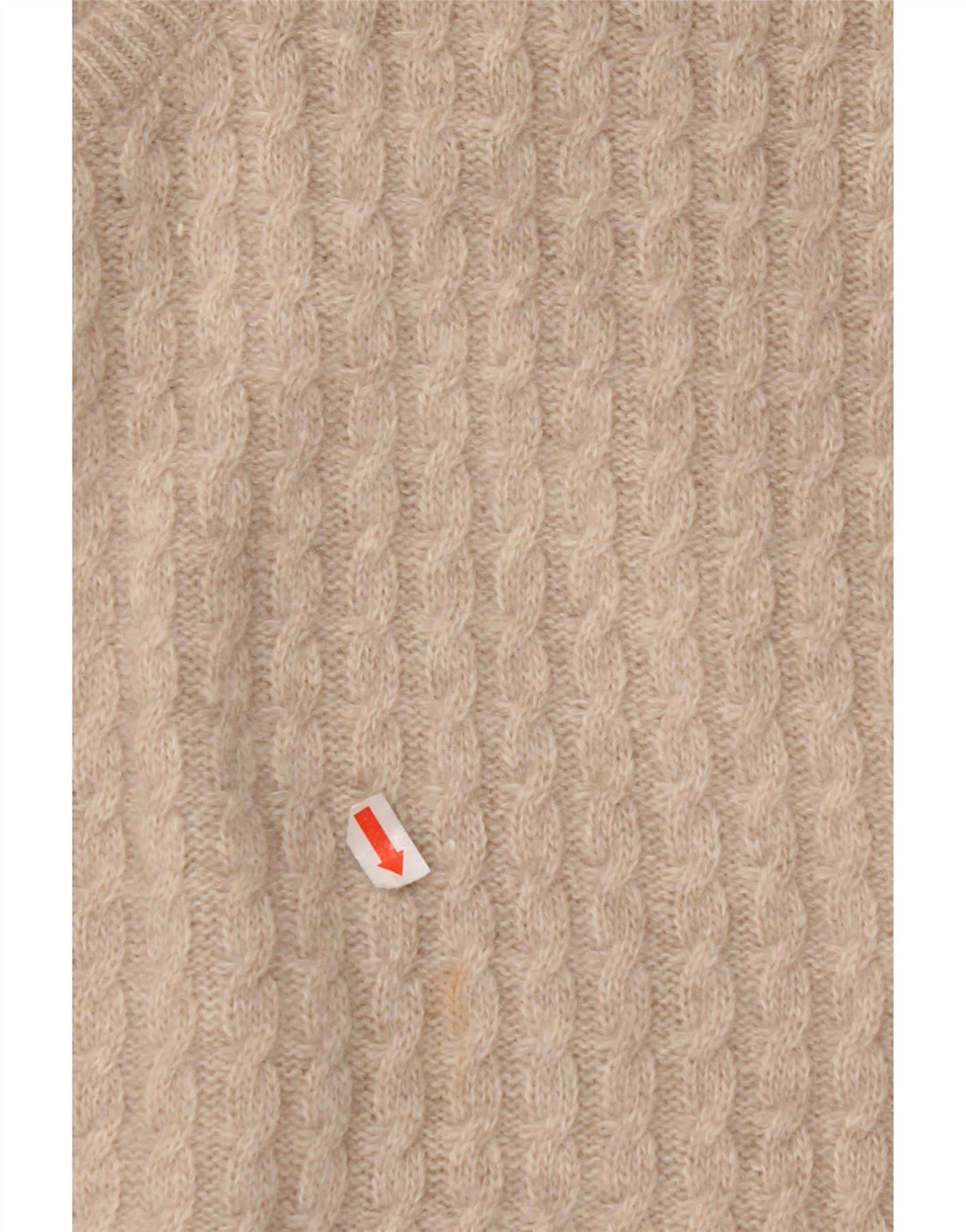 CALLE. ANDREWS Suéter tipo cárdigan para mujer ES 40 XL Beige Angora