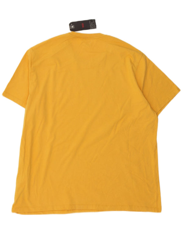 Camiseta Levi's Hombre Top 2XL Algodón Amarillo
