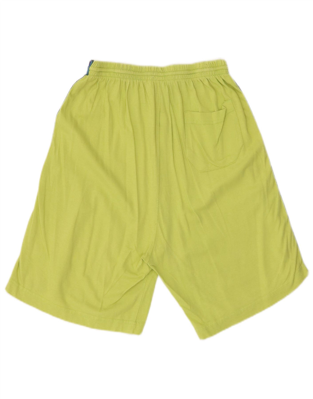 ASICS Pantalones cortos deportivos gráficos para hombre XL Algodón color block verde