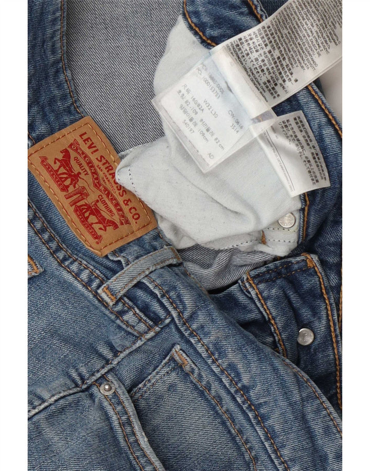 Levi's Mujer 715 Vaqueros Bootcut W32 L30 Algodón Azul