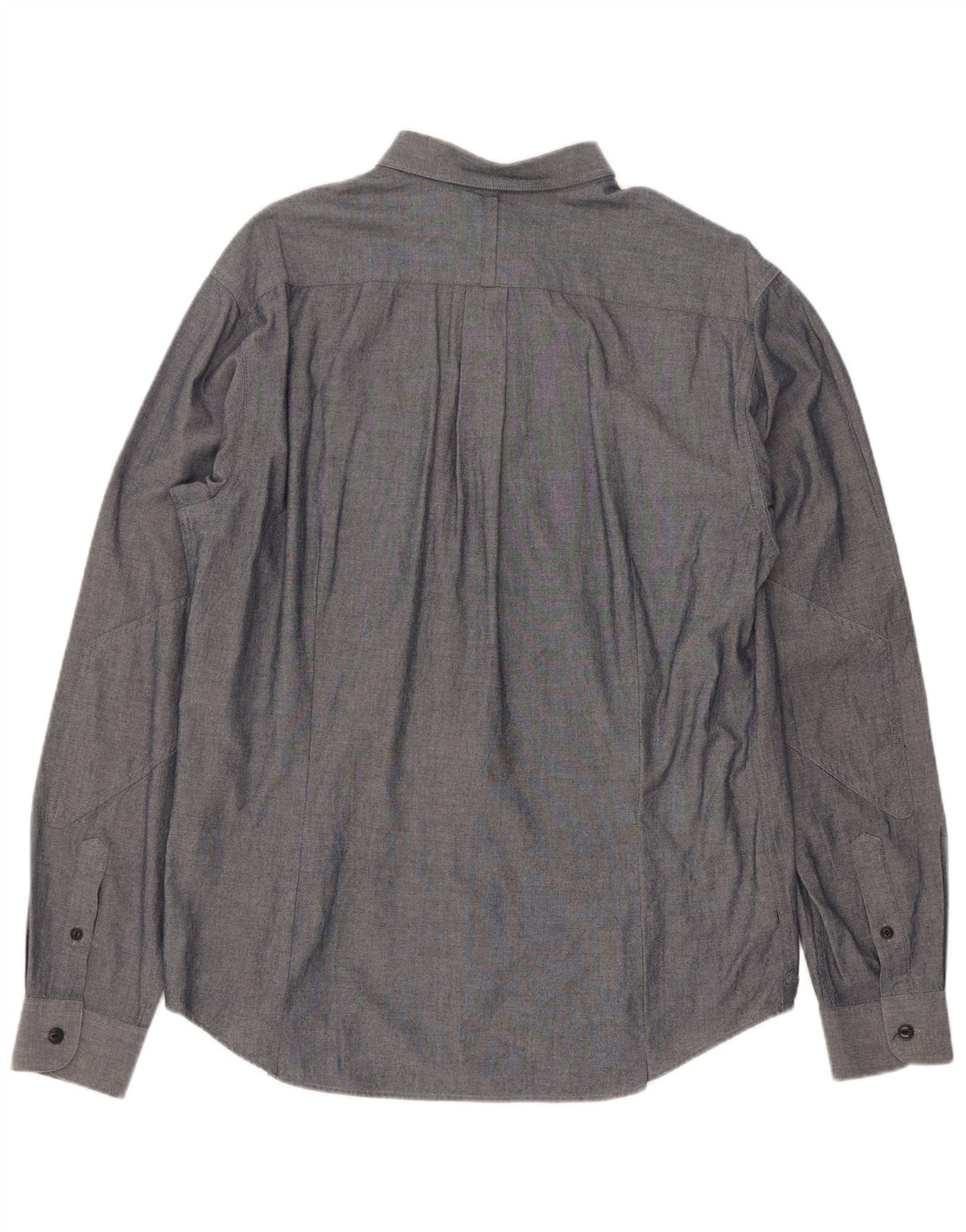 Camisa Fred Perry Hombre Grande Gris Algodón