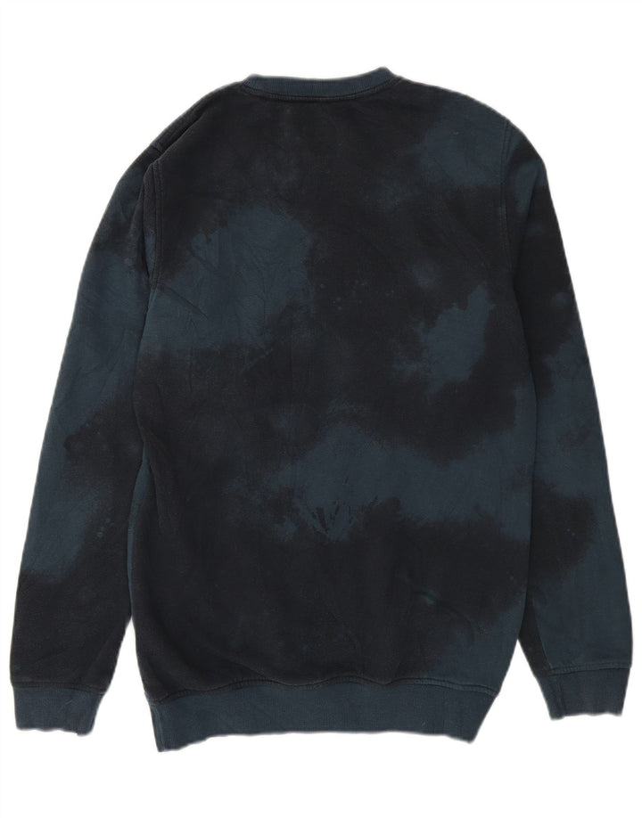 Adidas Hombre Sudadera Jumper Small Azul Tie Dye Algodón