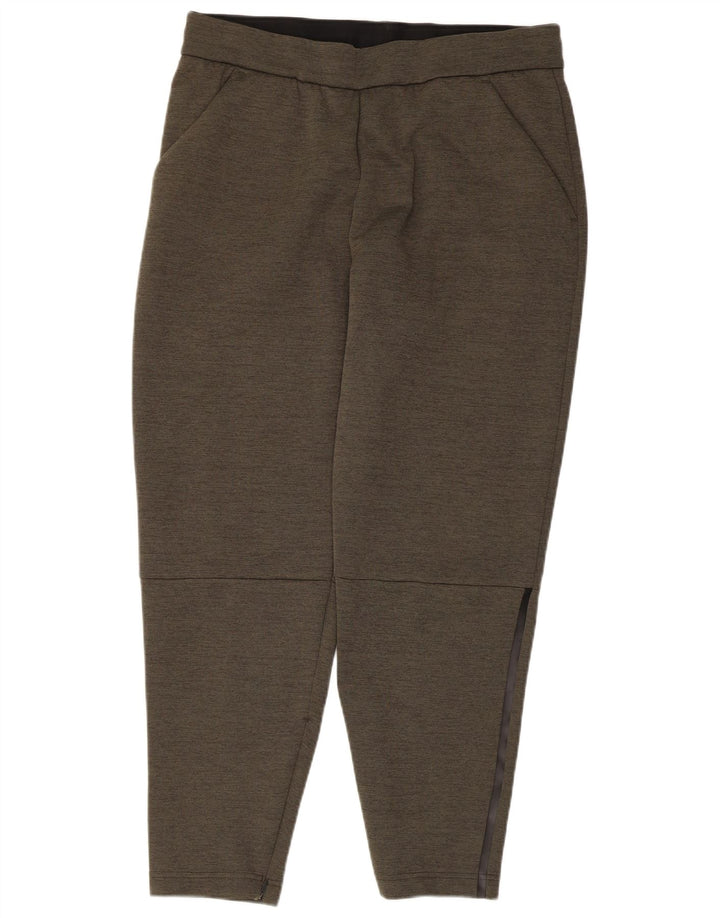 Adidas Mens Climalite Chándal Pantalones Grande Caqui Moteado