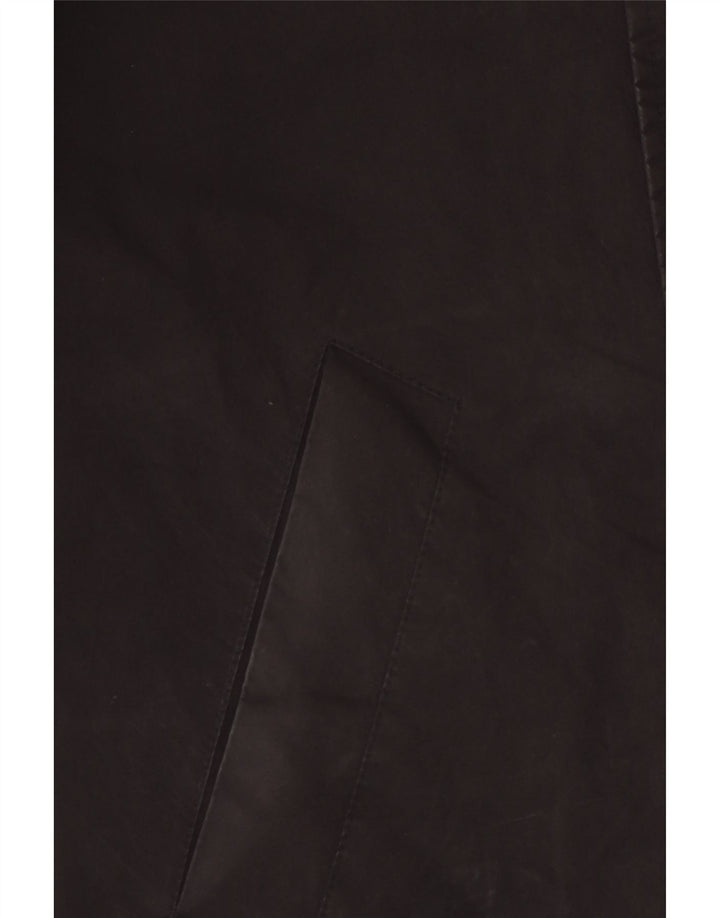 Pretty Green Abrigo para hombre UK 36 Pequeño Poliéster negro