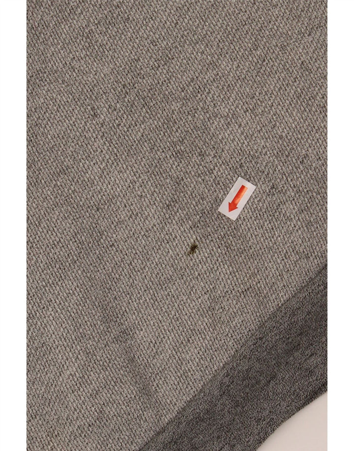 WHISTLES Jersey con estampado gráfico extragrande para mujer UK 8 Small Grey