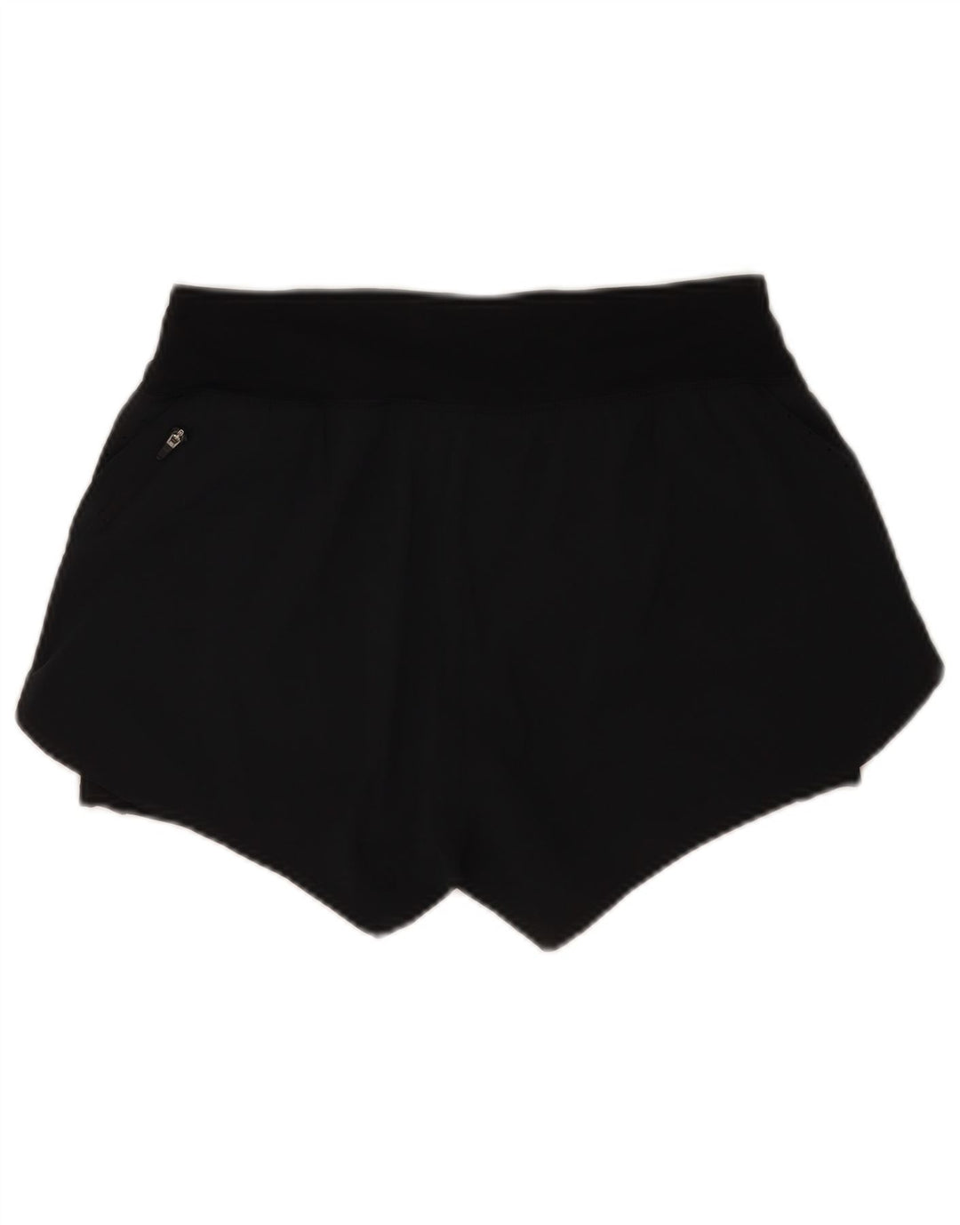 Nike - Pantalones cortos deportivos Dri Fit para mujer, talla 40, poliéster, color azul marino