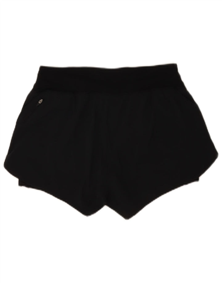 Nike - Pantalones cortos deportivos Dri Fit para mujer, talla 40, poliéster, color azul marino