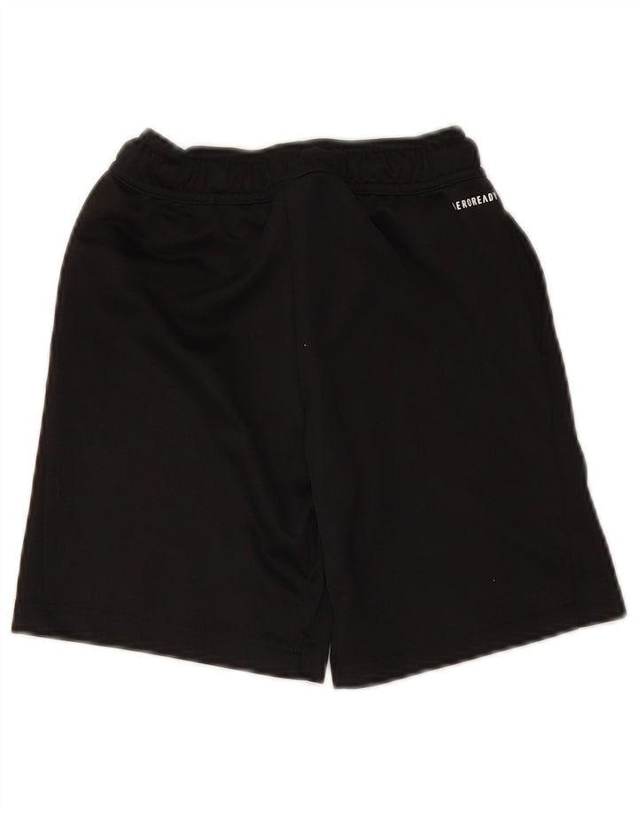 ADIDAS Pantalones cortos deportivos con gráfico para niños 7-8 años Negro