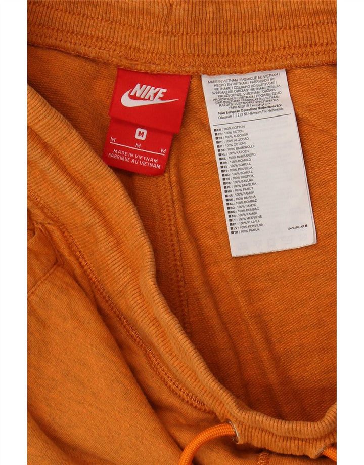 Pantalones cortos deportivos con estampado gráfico de algodón marrón medio para hombre Nike