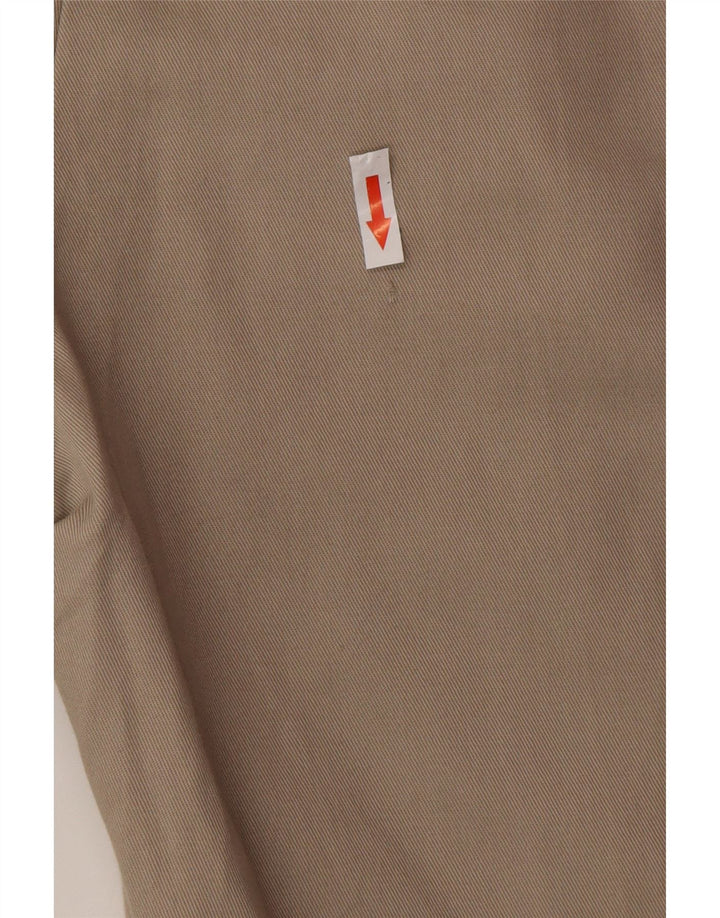 Izod Pantalón chino con pinzas para hombre W38 L25 Algodón gris