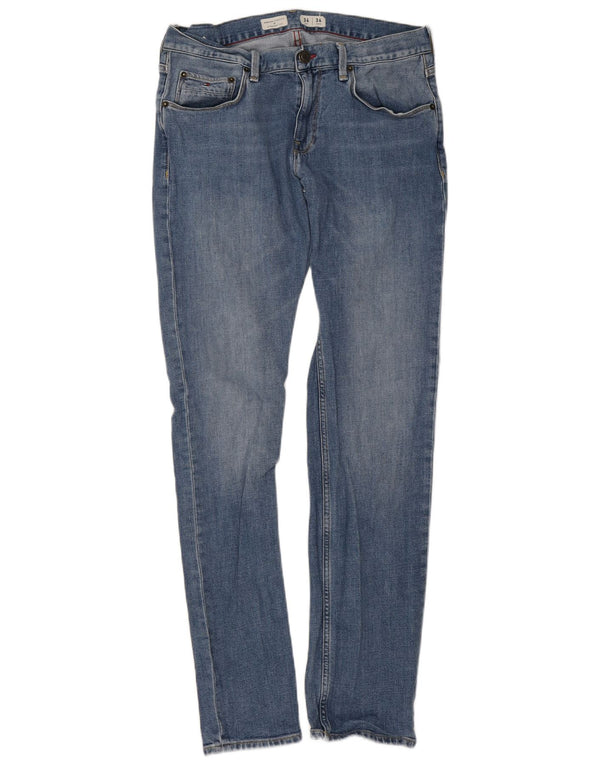 Tommy Hilfiger Vaqueros rectos Denton para hombre W34 L34 Algodón azul