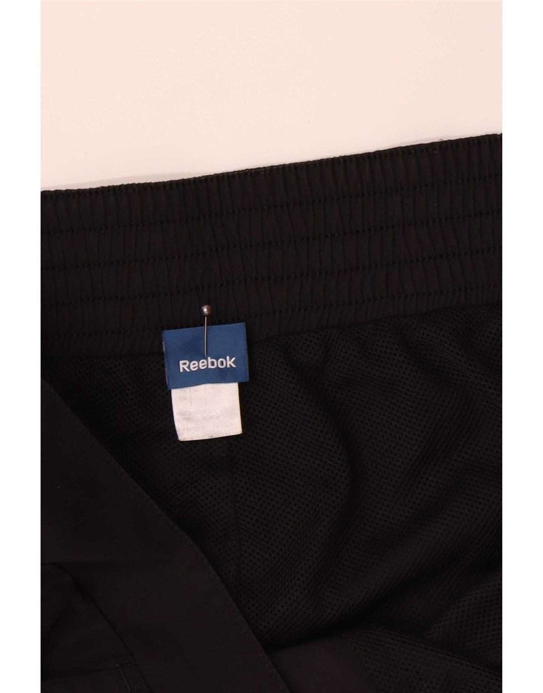Reebok Pantalones de chándal para mujer UK 20 2XL Negro Poliéster