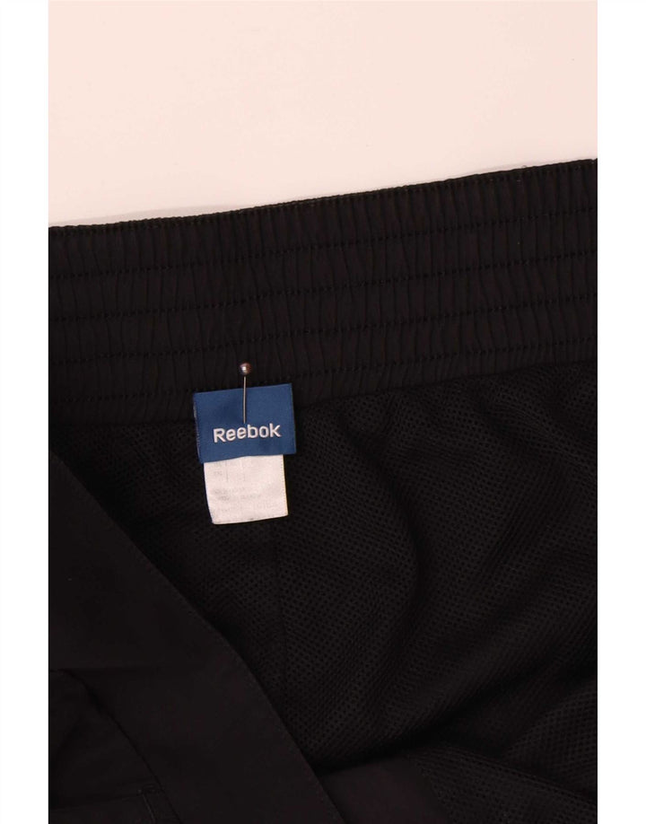 Reebok Pantalones de chándal para mujer UK 20 2XL Negro Poliéster