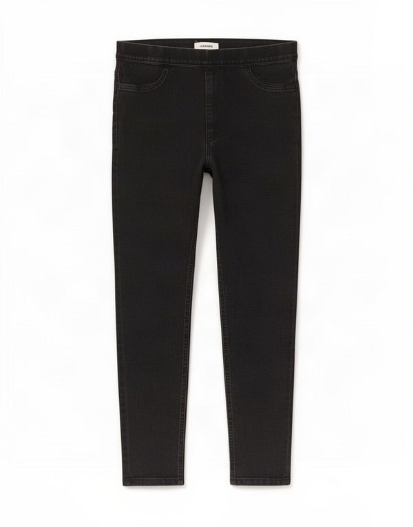 Marks & Spencer Jeans Jegging para Mujer UK 40 Large W34 L24 Algodón Negro