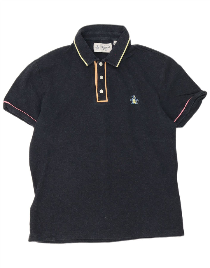 Polo Penguin Hombre Pequeño Algodón Gris