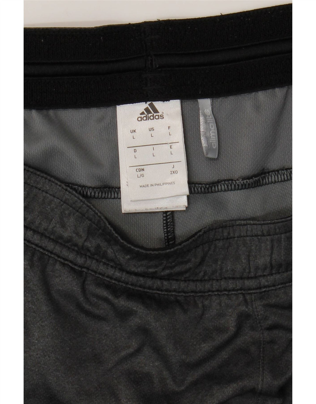 ADIDAS Pantalones cortos deportivos FC Lorient para hombre Poliéster gris grande