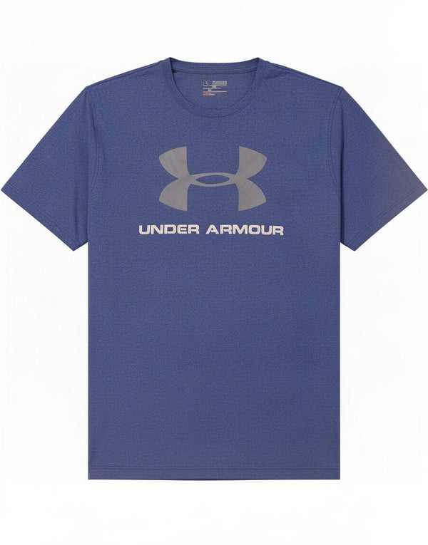 Under Armour Camiseta gráfica Heat Gear para hombre Top 2XL Azul