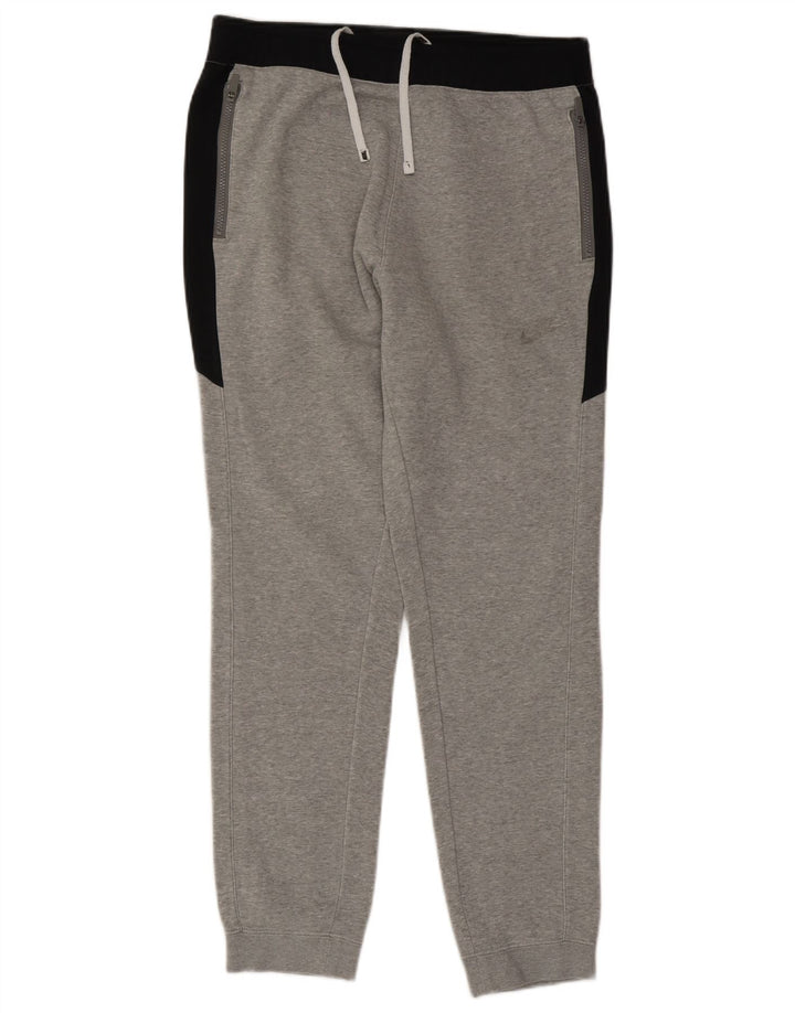 Pantalón De Chándal Nike Hombre Joggers Gris Medio De Algodón Color Block