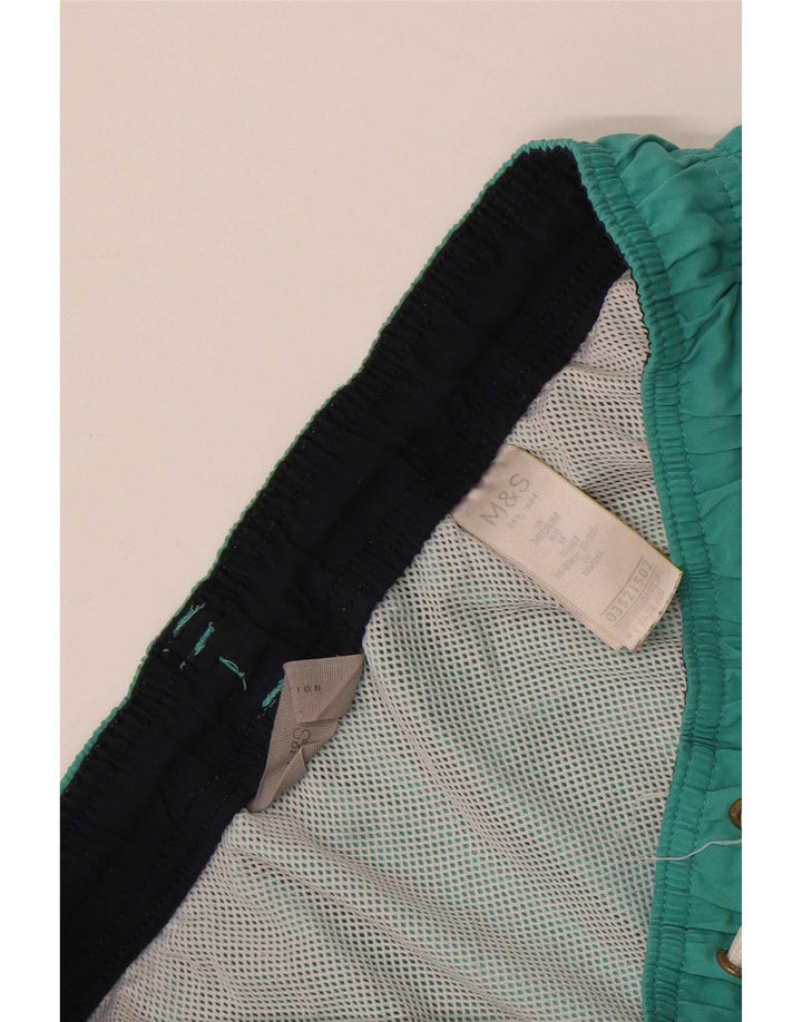 Bañador Marks & Spencer Hombre Poliéster Verde Medio