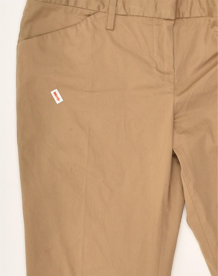 MASSIMO DUTTI Womens Straight Casual Trousers EU 38 Medium W28 L29 Brown | Vintage Massimo Dutti | Thrift | Second-Hand Massimo Dutti | Used Clothing | Messina Hembry 