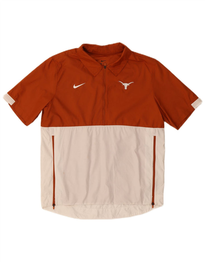 Nike Texas Longhorns Chándal Top Chaqueta Marrón Medio Color Block