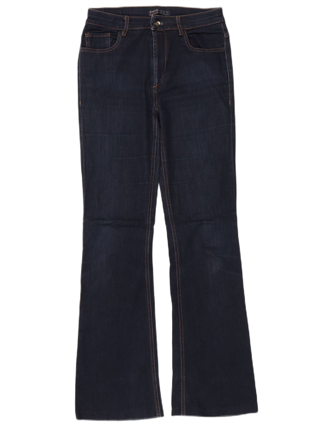 Zara Jeans Acampanados Mujer EU 40 Medium W30 L32 Azul Marino