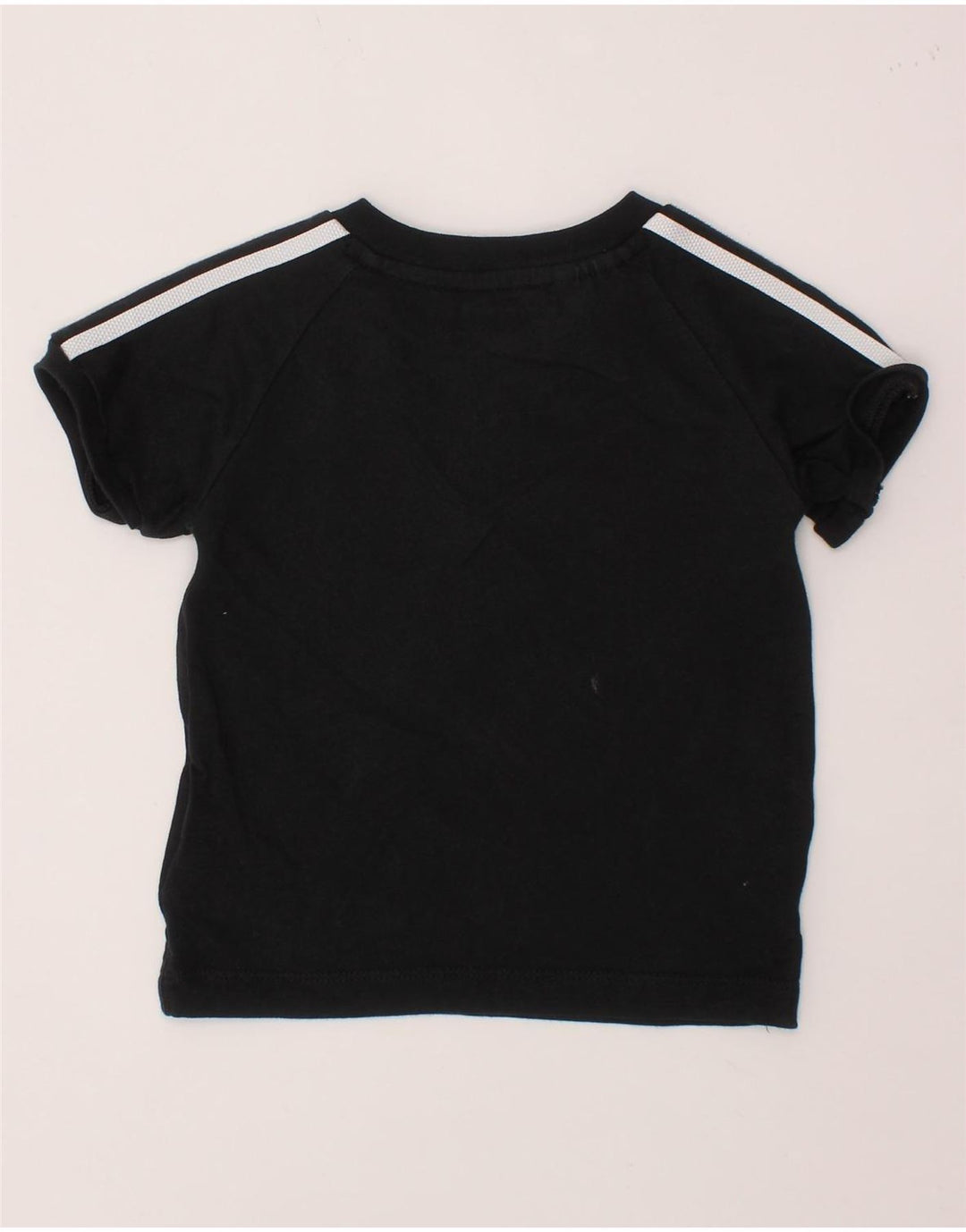 ADIDAS Camiseta Bebé Niño 6-9 Meses Negro Algodón