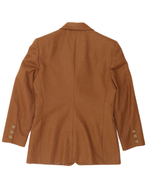 Chaqueta tipo blazer de 3 botones para mujer Superior IT 42 Viscosa marrón medio