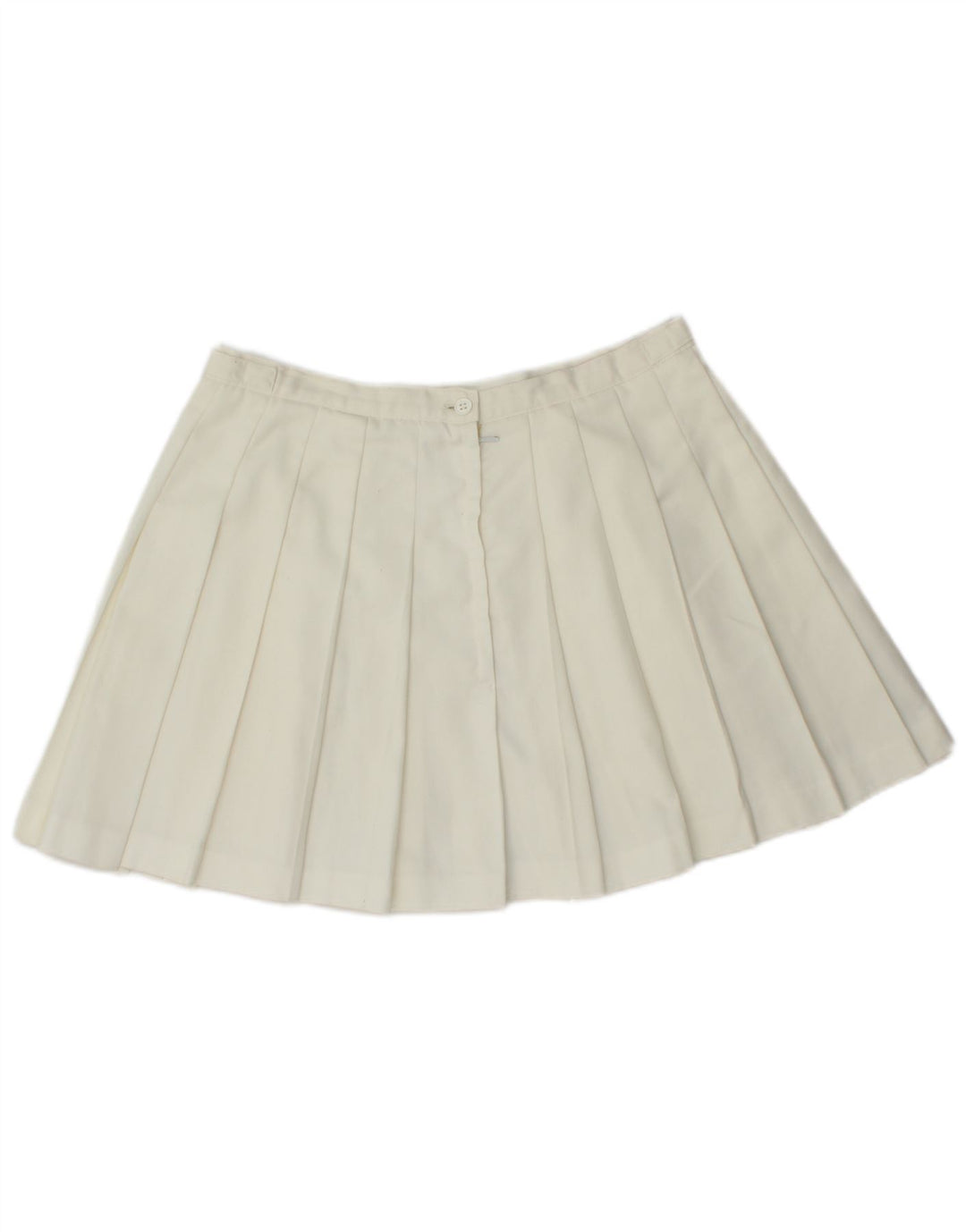 Minifalda plisada para mujer Elho IT 44 Medium W30 Poliéster blanco