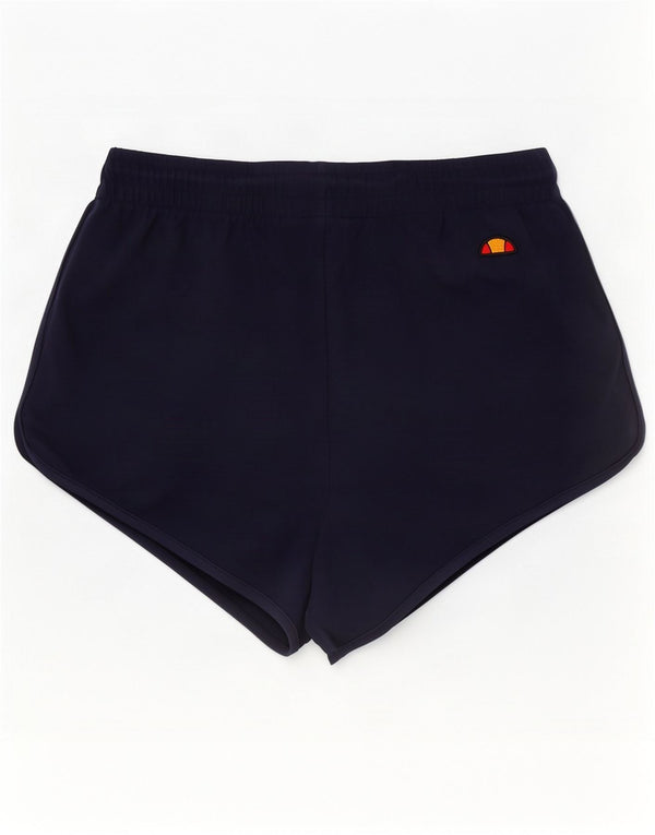 Ellesse Pantalones cortos para mujer UK 6 XS Algodón azul marino