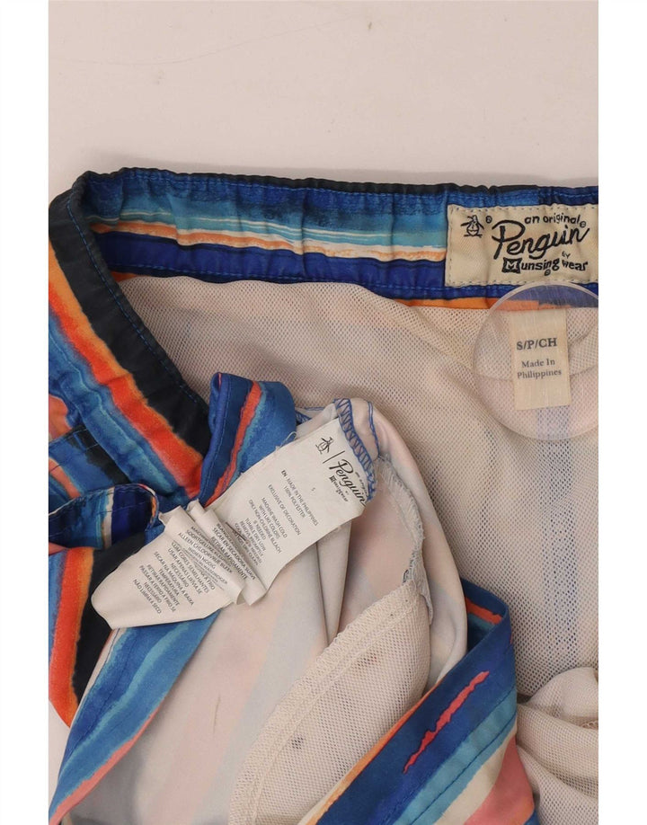 Bañador Hombre Penguin Pequeño Poliéster Rayas Multicolores