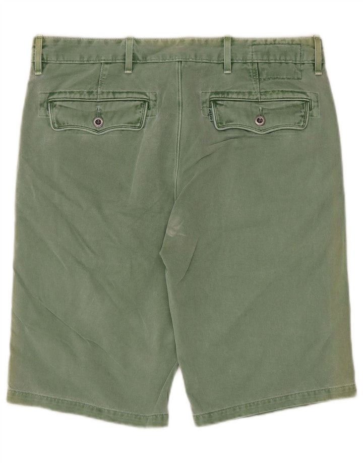 Pantalones cortos chinos Levi's para hombre W32 Algodón verde medio