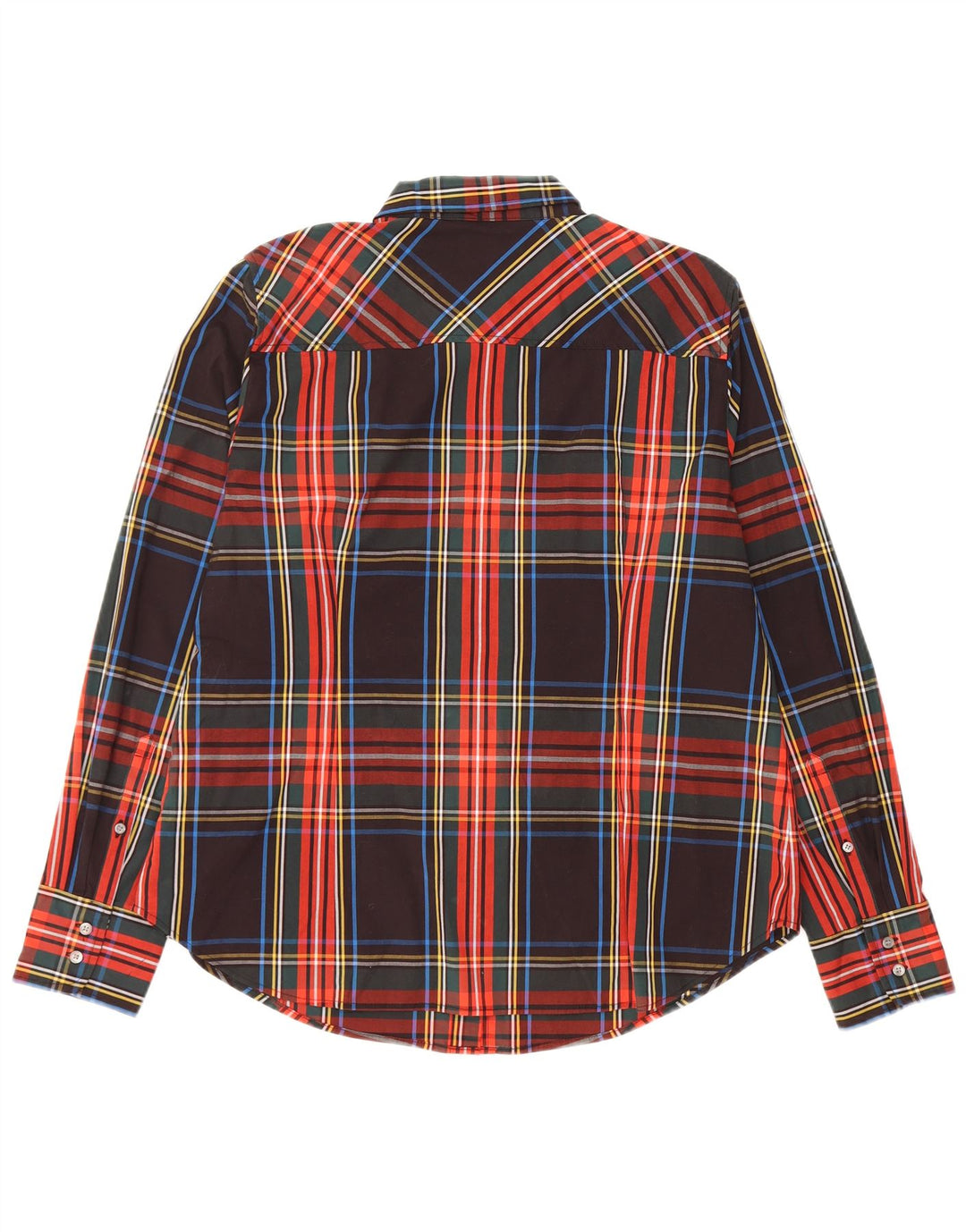 J. CREW Camisa para mujer ES 40 XL Cuadros negros