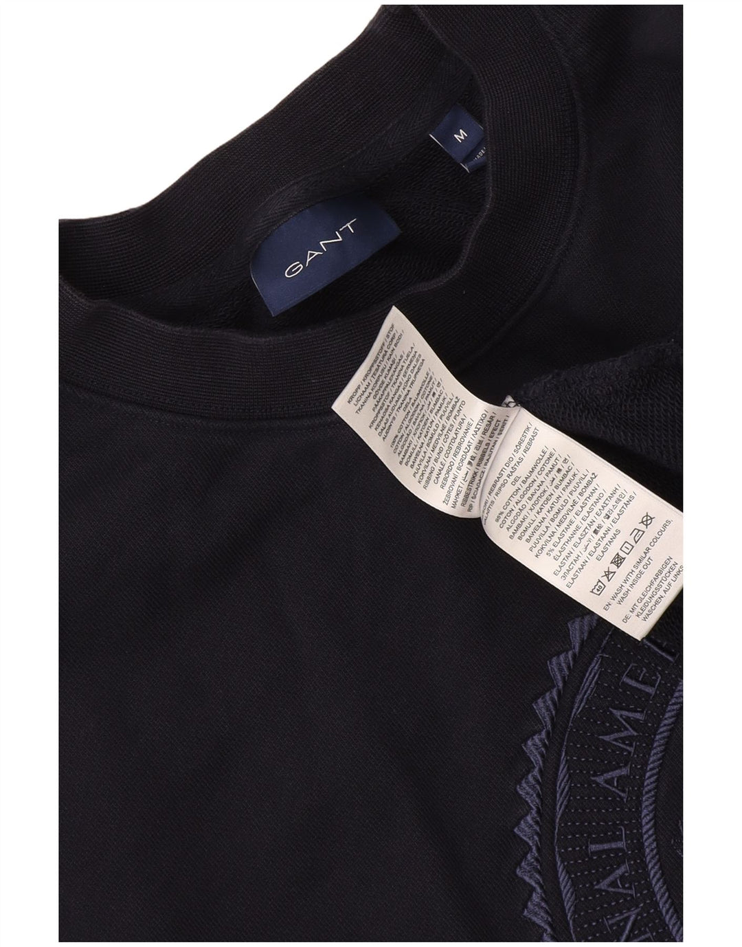 Gant Sudadera Gráfica Jumper Medium Azul Marino Algodón