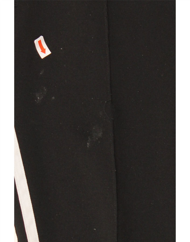 ADIDAS Pantalones de chándal para hombre UK 44 Grande Poliéster negro