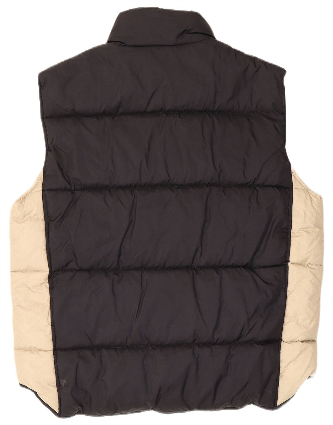 Chaleco acolchado para hombre Multiblu ES 38 Medium Negro Colorblock Poliamida