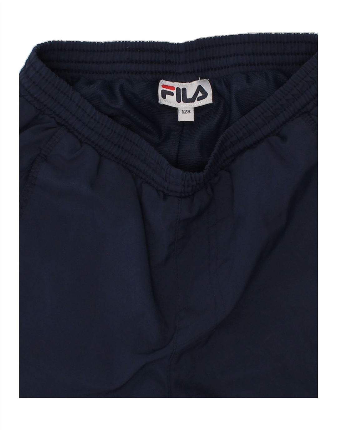 FILA Boys Sport Shorts 8-9 Years Navy Blue Polyester Vintage Fila and Second-Hand Fila from Messina Hembry 