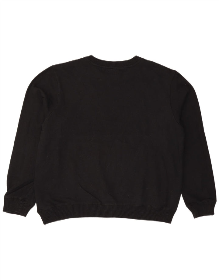 STARTER Sudadera extragrande para mujer, talla 48, XL, algodón negro