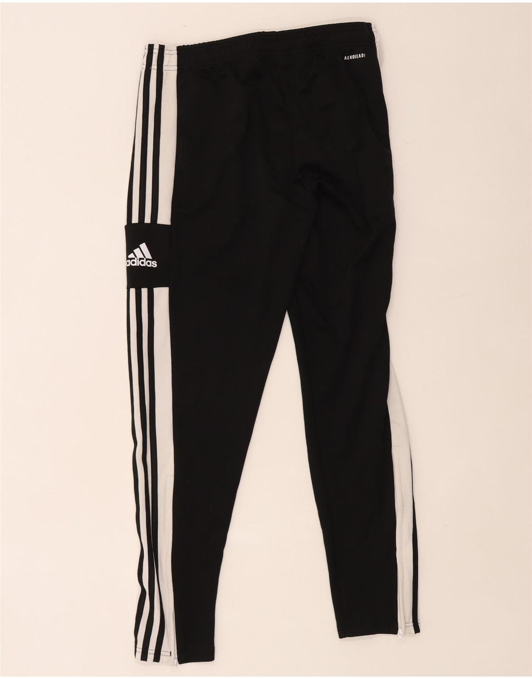 Adidas Hombre Aeroready Pantalones De Chándal Mediano Negro Colorblock Poliéster