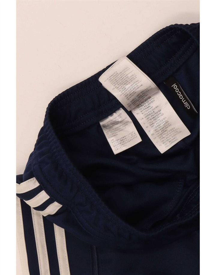 Adidas Hombre Climacool Chándal Pantalones XS Azul Marino Colorblock Poliéster
