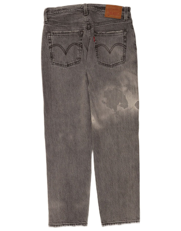 Levi's Vaqueros Rectos 501 Para Mujer W27 L26 Algodón Gris