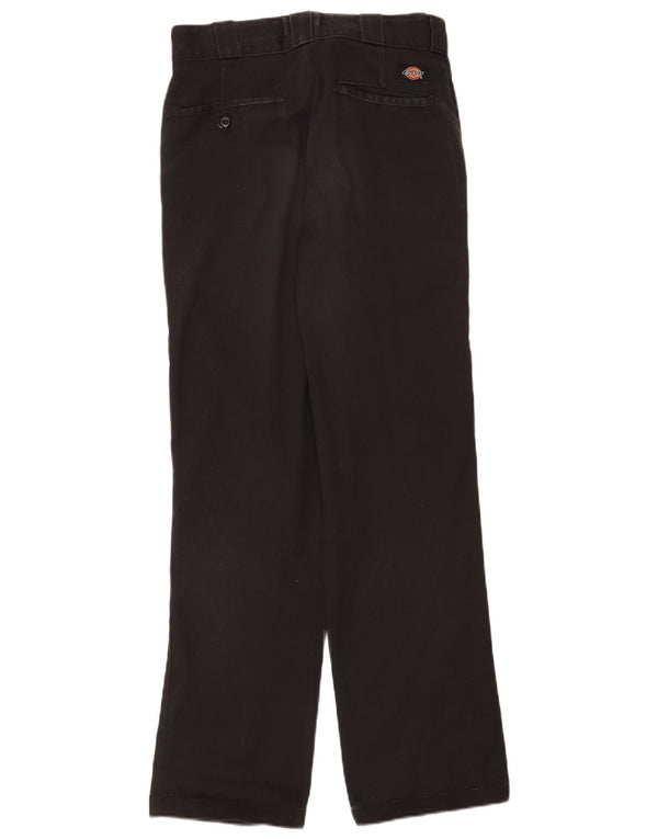 Pantalones Chino Dickies para Hombre 874 Original Fit W30 L32 Negro Poliéster